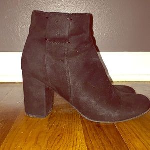 XOXO Faux Suede Booties